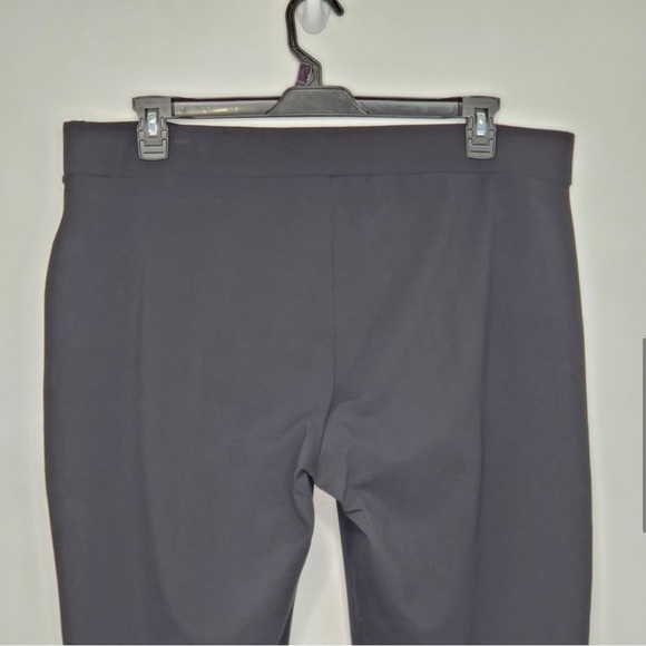 Susan Graver Weekend Black Premium Stretch Mini Bootcut Ankle Pants, XL - Picture 5 of 11